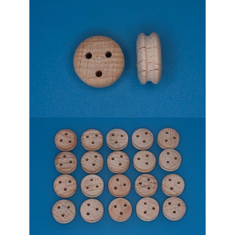 Deadeyes 6mm 20pcs - RB 10606