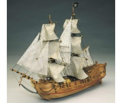 Drewniany model statku Black Falcon firmy Mantua Model 768