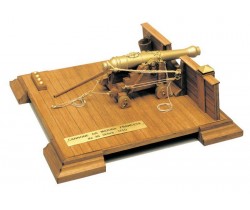 Makieta działa okrętowego 36 funtów 1750 firmy Mantua Model 807