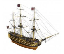 Wooden model of HMS Victory made by Billing Boats BB498