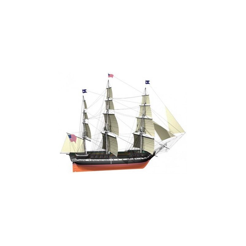 Drewniany model USS Constitution firmy Billing Boats BB508