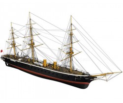 Drewniany model żaglowca HMS Warrior firmy Billing Boats BB512