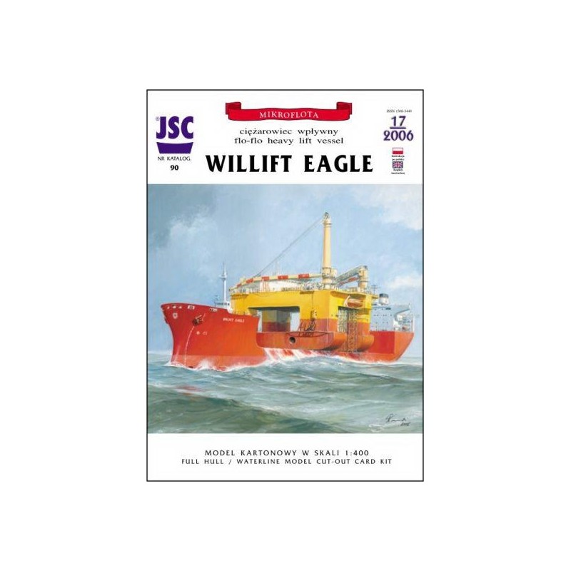 Model kartonowy Willift Eagle - JSC 90