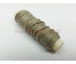 Lina beżowa 0,75mm x 10m - Artesania 8804