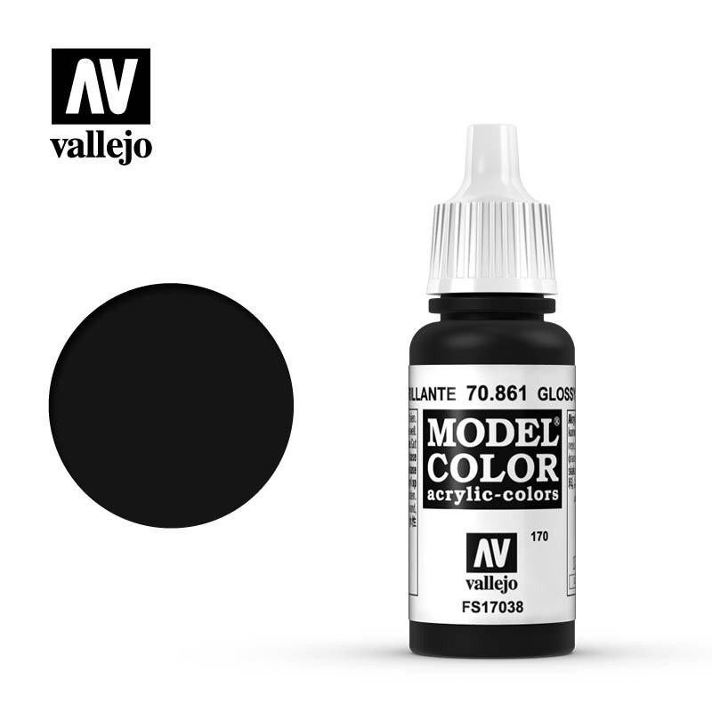 170 Glossy Black - Vallejo 70861