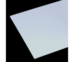 Polistyren HIPS biały 2mm - formatka 25cm x 50cm