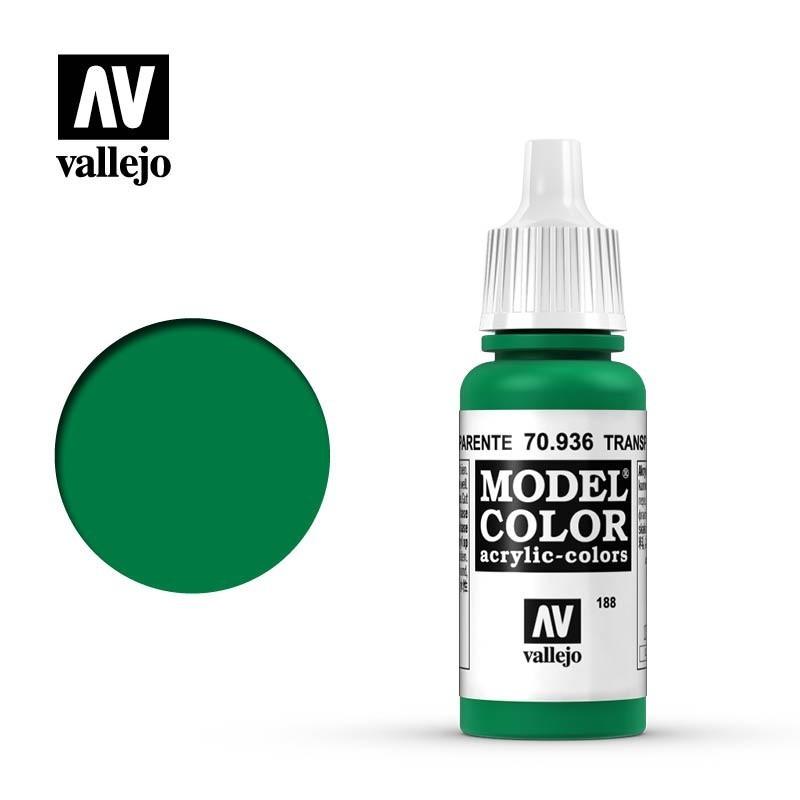 188 Transparent Green - Vallejo 70936