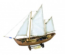 Drewniany model łodzi Saint Malo firmy Artesania Latina 19010