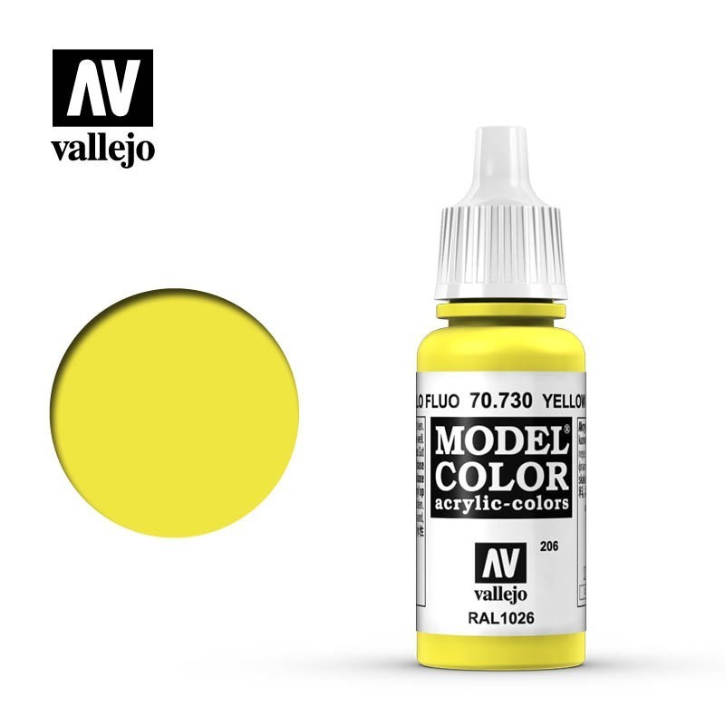 206 Yellow Fluo - Vallejo 70730