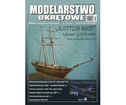 Miesięcznik Modelarstwo Okrętowe Nr 75 z planami modelarskimi