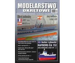 Miesięcznik Modelarstwo Okrętowe Nr 81 z planami modelarskimi