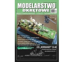 Miesięcznik Modelarstwo Okrętowe Nr 83 z planami modelarskimi