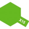 Tamiya X-15 Light Green 10ml - 80015