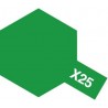 Tamiya X-25 Clear Green 10ml - 80025