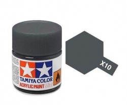 Tamiya X-10 Gun Metal 10ml - 81510