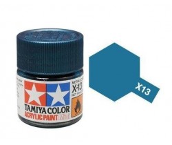 Tamiya X-13 Metallic Blue 10ml - 81513