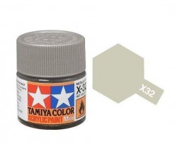 Tamiya X-32 Titanium Silver 10ml - 81532