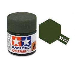 Tamiya XF-58 Olive Green 10ml - 81758