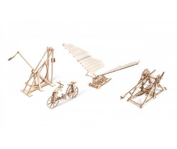 Drewniane modele do składania - Maszyny Da Vinci firmy OcCre 20000