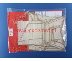 Sovereign of the Seas sails - Mantua Model 34006