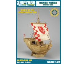 Hanse Kogge von Bremen 1380 - Shipyard ZL048