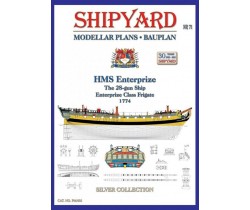 Plany HMS Enterprize 1774 - Shipyard PM001