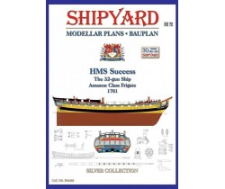 Plany HMS Success 1781 - Shipyard PM003