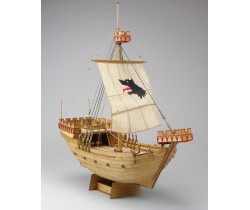 Drewniany model statku Wutender Hund - Kogge 1390 firmy Shipyard WM001