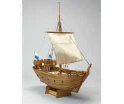 Drewniany model statku Kogge von Kampen 1336 firmy Shipyard WM003
