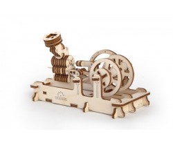 Drewniany model maszyny parowej firmy Ugears 70009