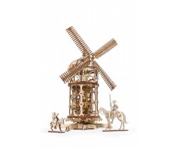 Drewniany model mechaniczny wiatraka firmy Ugears 70055