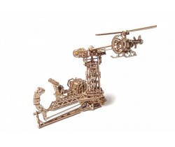 Drewniany model mechaniczny Awiator firmy Ugears 70053