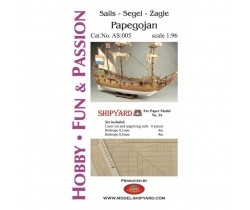 Żagle Papegojan - Shipyard AS005