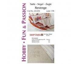 Żagle Revenge - Shipyard AS036