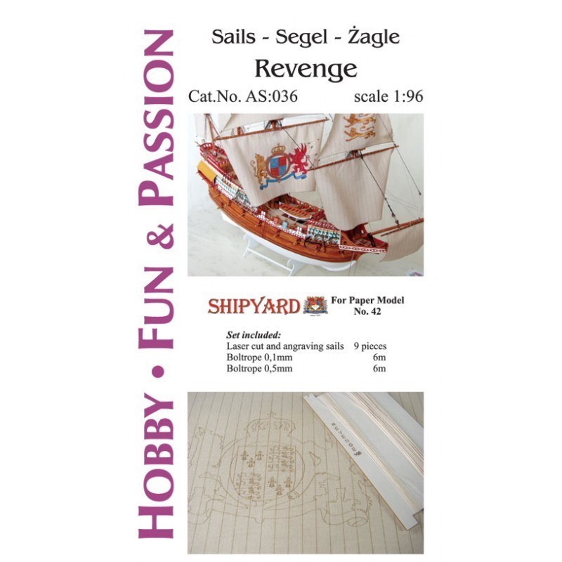 Sails Revenge - Shipyard AS036