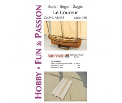 Żagle Le Coureur - Shipyard AS045