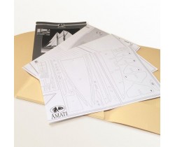 Plany modelu jachtu Endeavour - Amati 1200/82