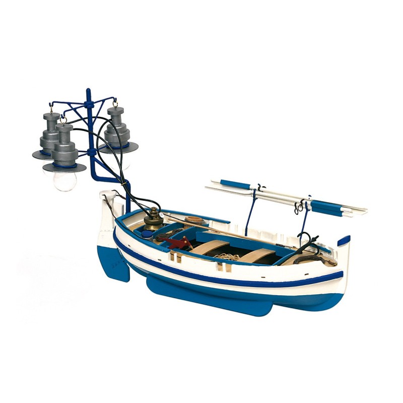 Drewniany model łodzi rybackiej Calella firmy OcCre 52002