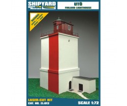 Model kartonowy latarni Uto firmy Shipyard ZL013
