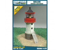 Model kartonowy latarni Gellen firmy Shipyard ZL021