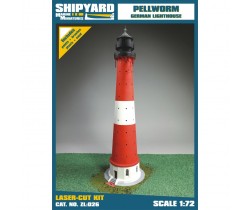 Model kartonowy latarni Pellworm firmy Shipyard ZL026