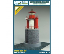 Model kartonowy latarni Vierendehlgrund - Shipyard ZL027