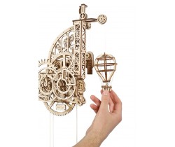 Aero Clock. Zegar ścienny z wahadłem firmy Ugears 70154